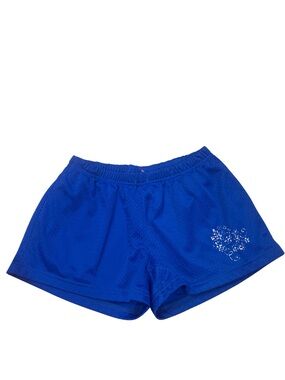 Vintage Y2K Deb Size Small Blue Athleisure Shorts